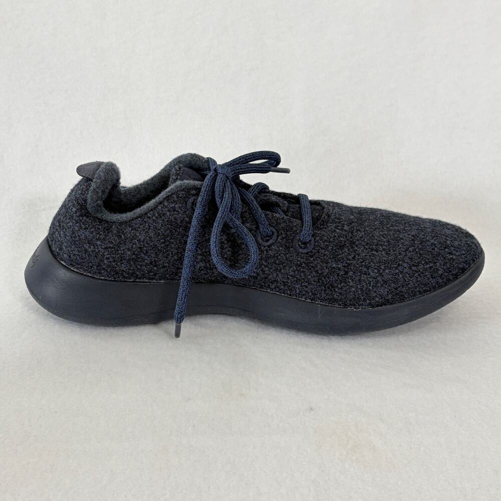 Allbirds Sneakers Womens 8 Navy Blue Wool Low Top Comfort Trainer Athletic Shoes - Picture 7 of 10